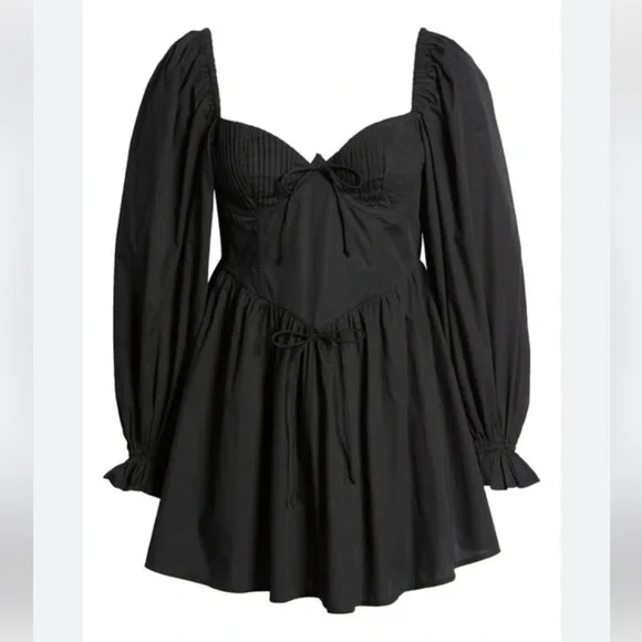 knee length dresses for ladies For Love and Lemons Ruth Mini Dress